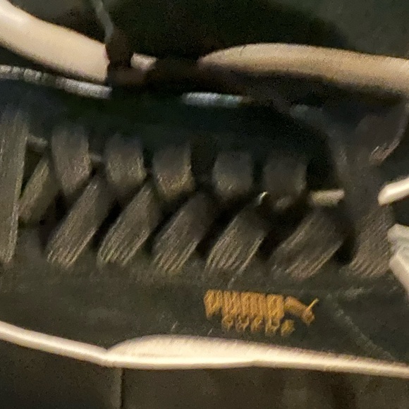 MENS Suede black puma Sneakers size 13 - Picture 7 of 13